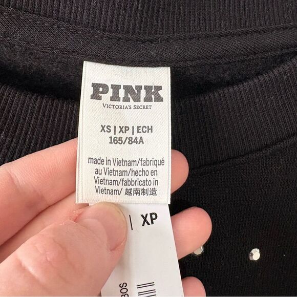 PINK Victoria's Secret Rhinestone Embellished Crewneck - Picture 3 of 5